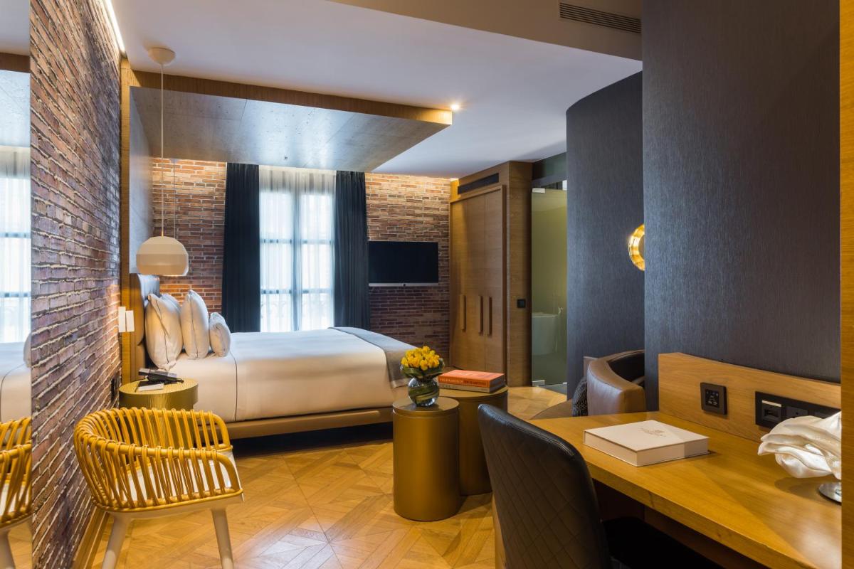 Cama o camas de una habitación en Monument Hotel