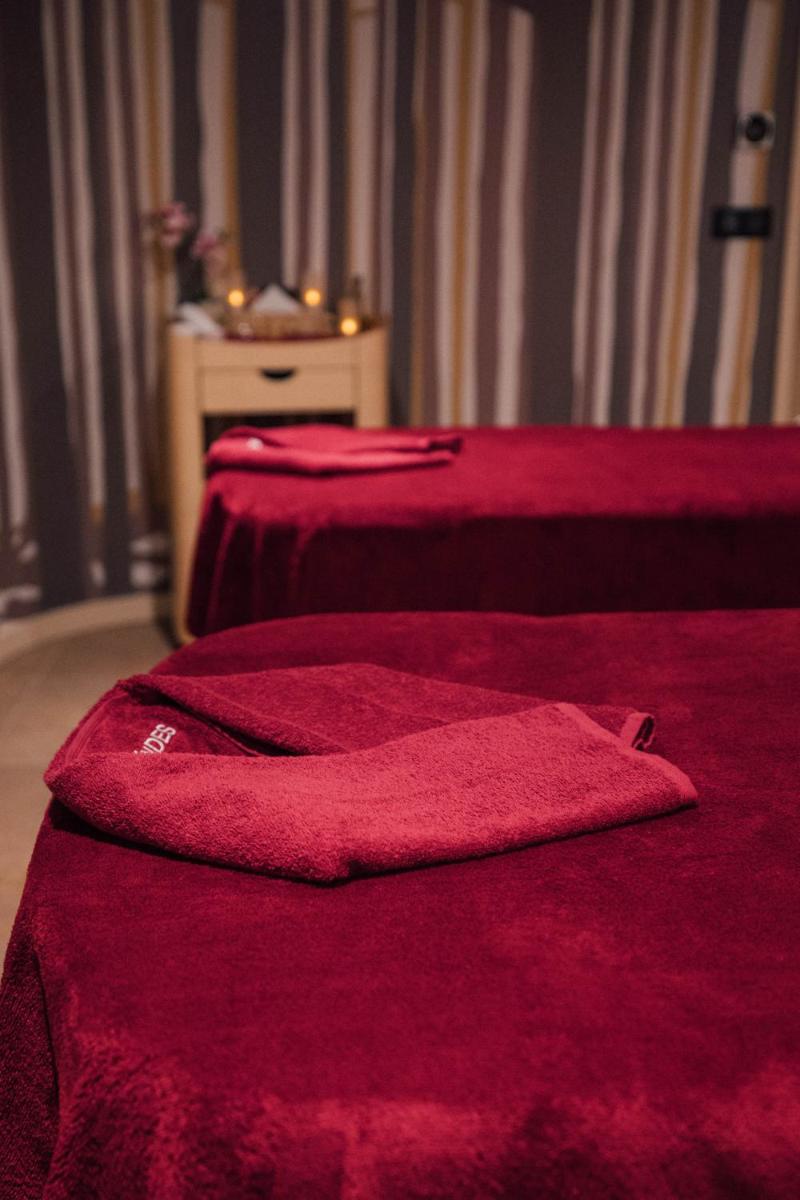 Un ou plusieurs lits dans un hébergement de l'établissement Lykke Hôtel & Spa Chamonix - ex Mercure