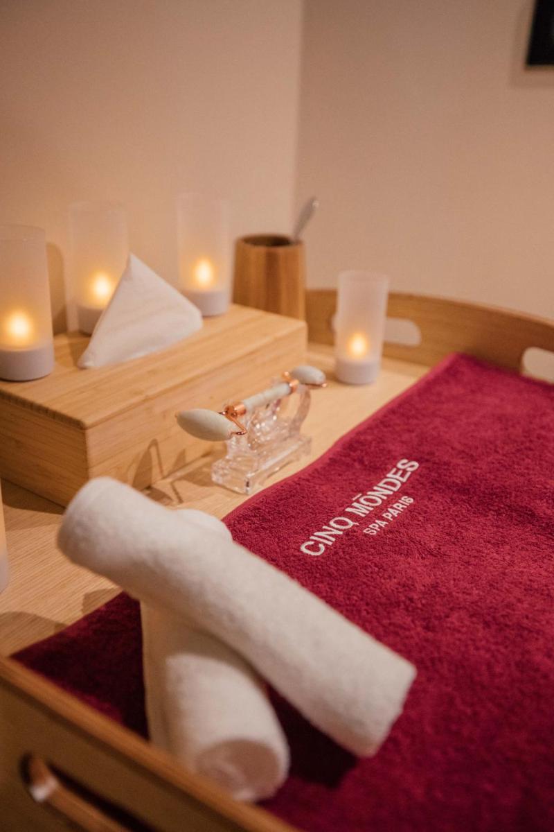 Un ou plusieurs lits dans un hébergement de l'établissement Lykke Hôtel & Spa Chamonix - ex Mercure