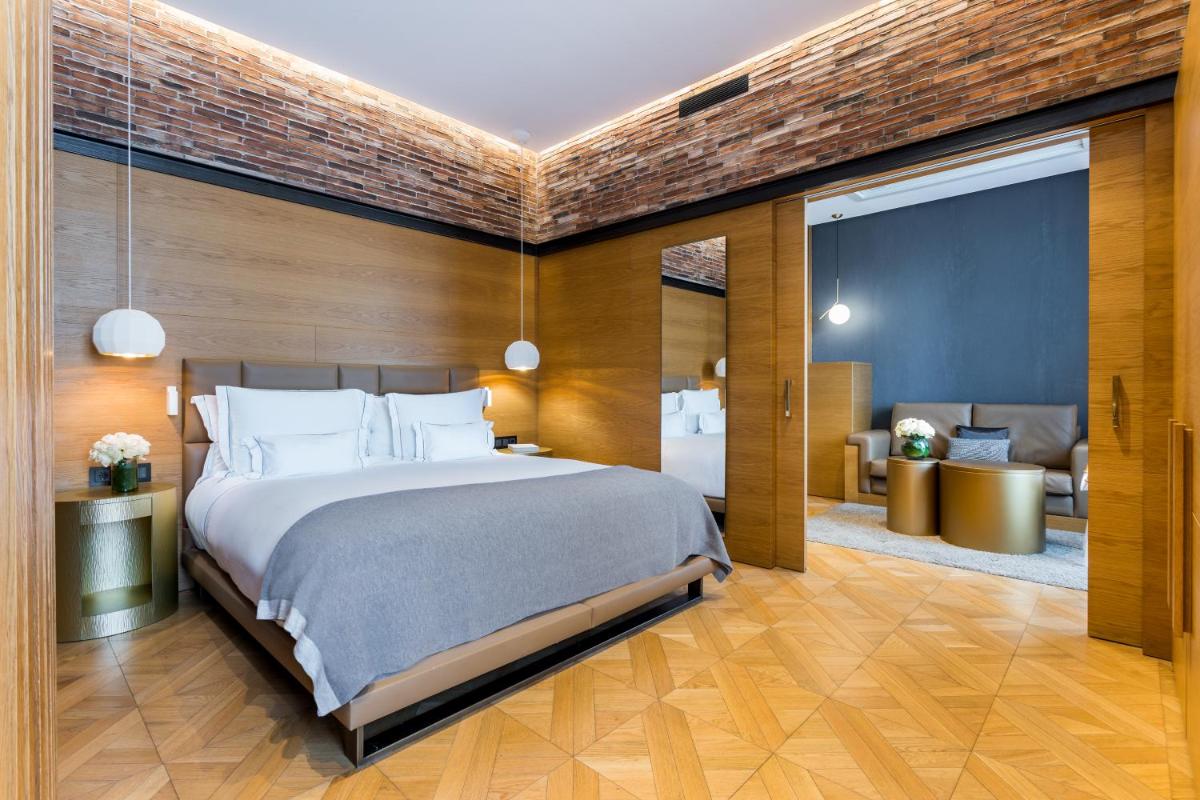 Cama o camas de una habitación en Monument Hotel