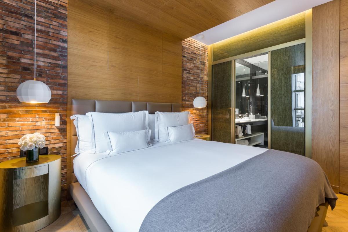 Cama o camas de una habitación en Monument Hotel