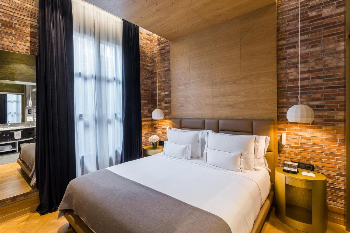 Cama o camas de una habitación en Monument Hotel