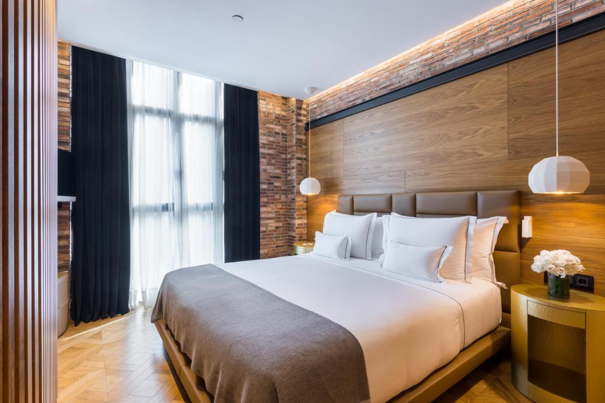 Cama o camas de una habitación en Monument Hotel