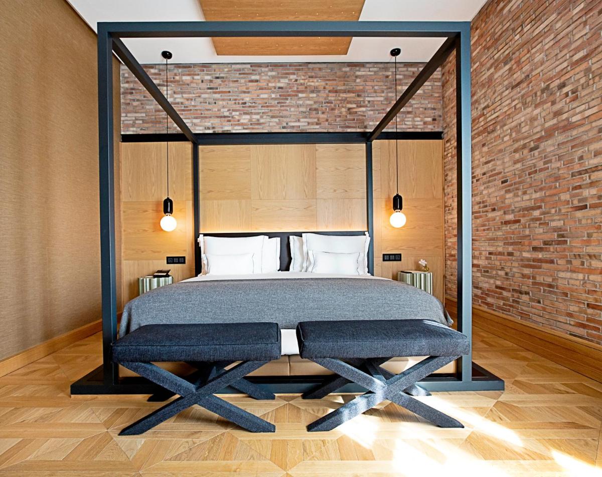 Cama o camas de una habitación en Monument Hotel