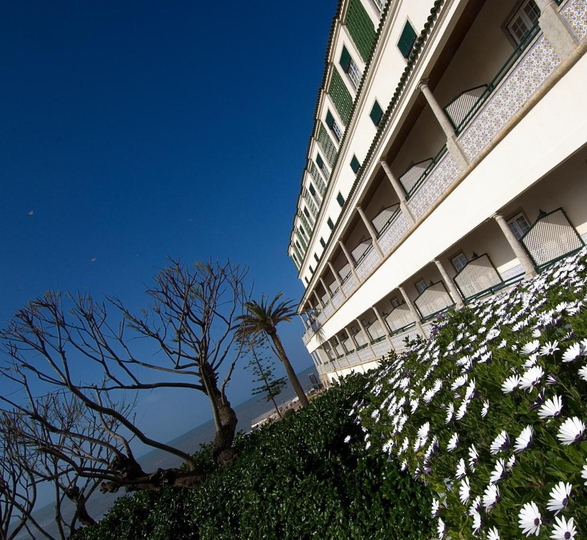 O edifício onde o hotel está situado