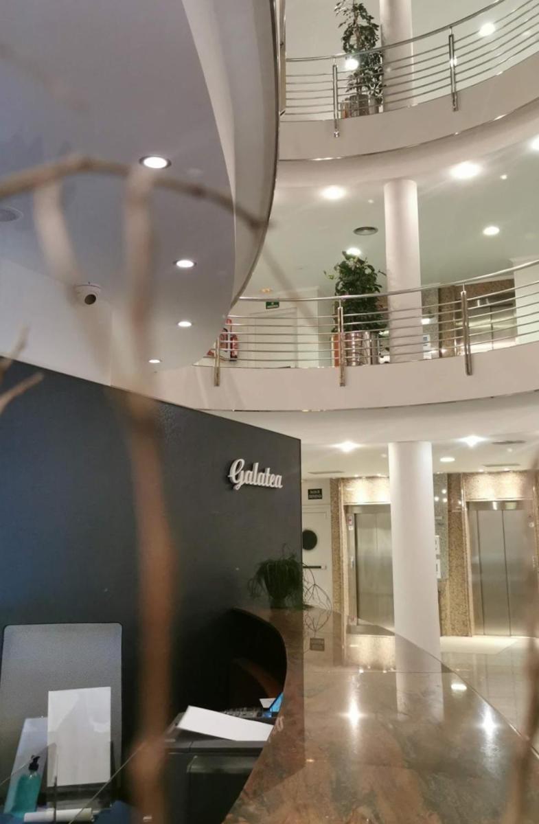 El vestíbulo o zona de recepción de Hotel Spa Galatea