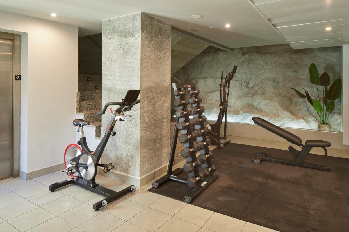 Gimnasio o instalaciones de fitness de Iraipe Santuario de Arantzazu Hotel