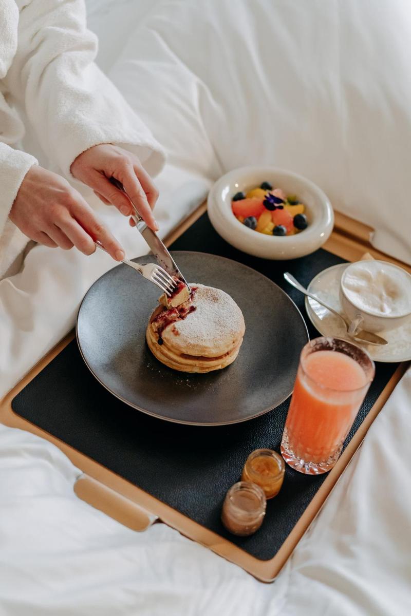 Nourriture dans l'hôtel ou à proximité