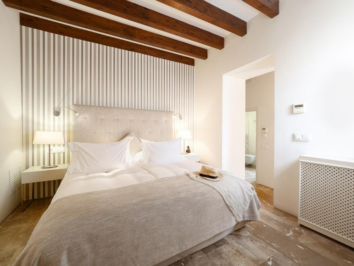 Cama o camas de una habitación en Hotel & Restaurant Jardi d'Artà