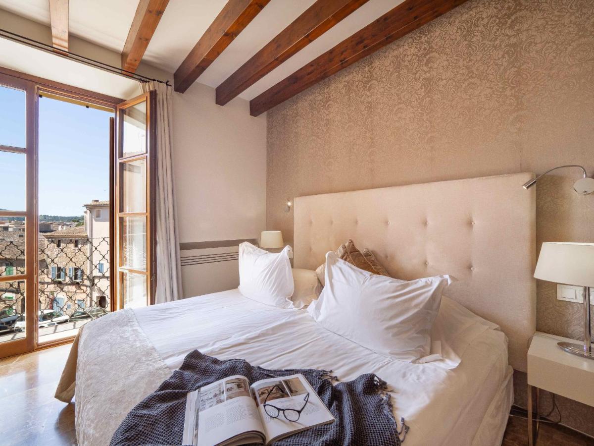 Cama o camas de una habitación en Hotel & Restaurant Jardi d'Artà