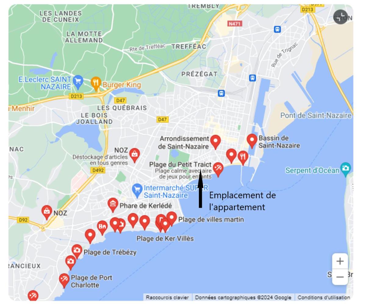 Beau Studio proche front de mer , place de parking, fibre - Housity