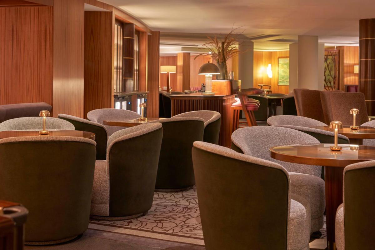 Uma área de estar em Terra Nostra Garden Hotel