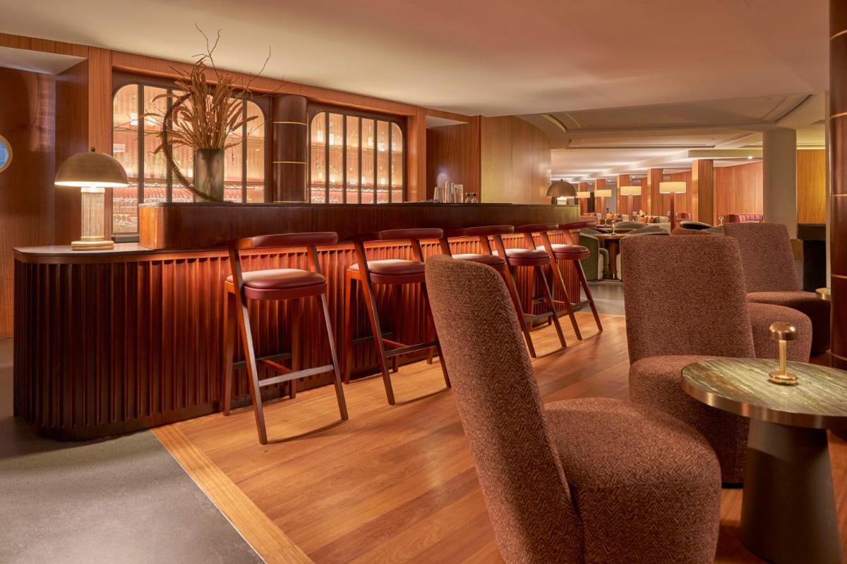 Uma área de estar em Terra Nostra Garden Hotel