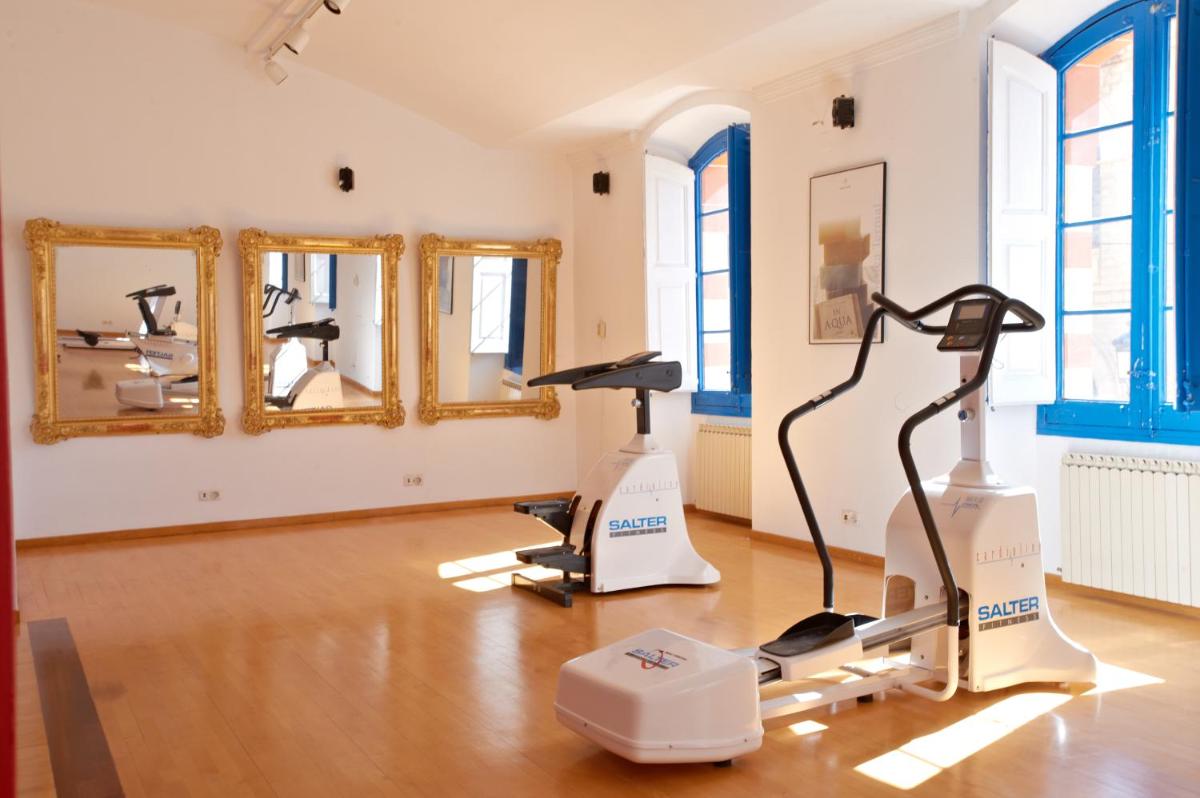 Gimnasio o instalaciones de fitness de Hotel Parque Balneario Termas Pallares