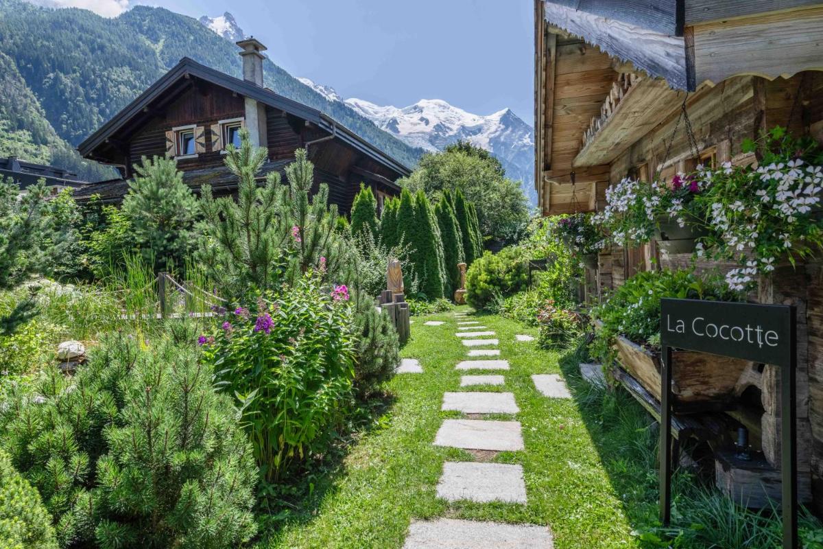 Vue générale sur la montagne ou vue sur la montagne depuis l'hôtel