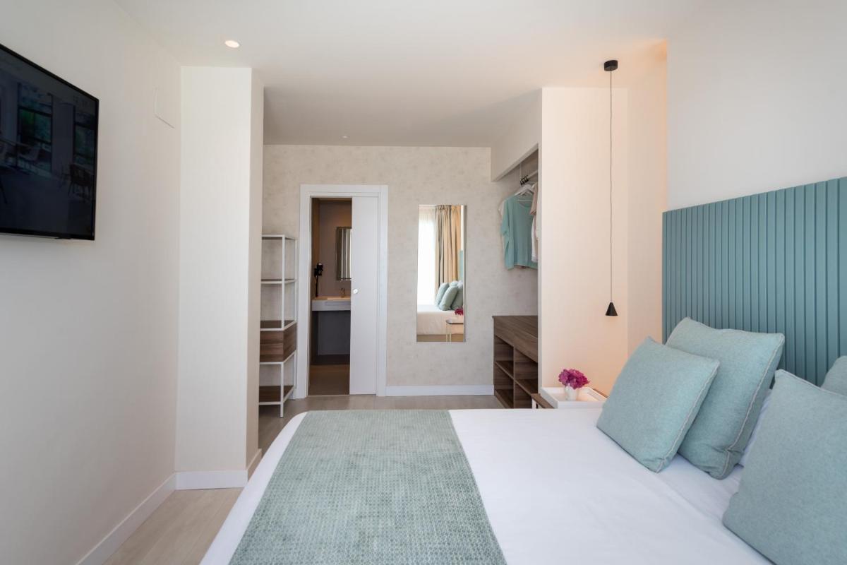 Cama o camas de una habitación en Eurosalou & Spa