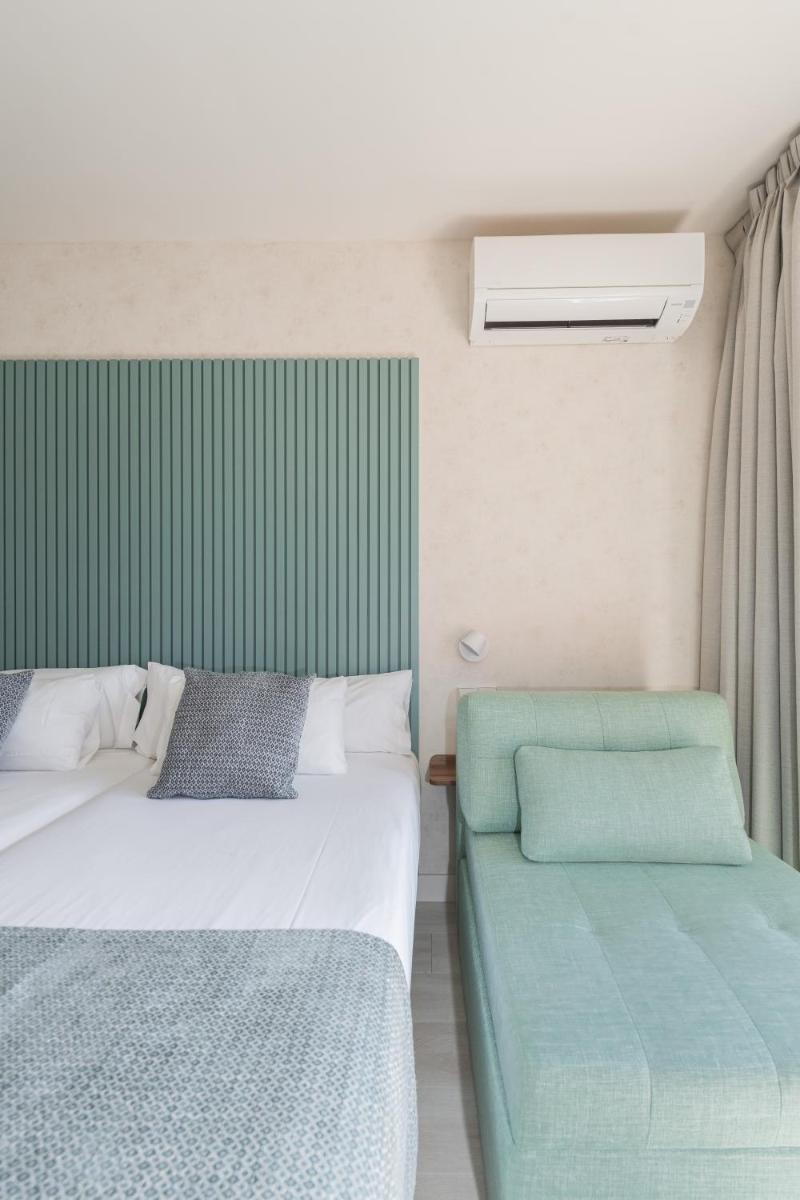 Cama o camas de una habitación en Eurosalou & Spa