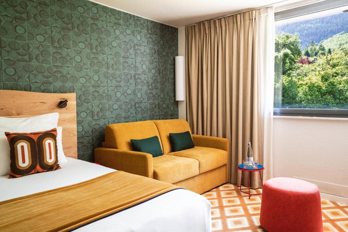 Un ou plusieurs lits dans un hébergement de l'établissement Big Sky Hotel & Spa