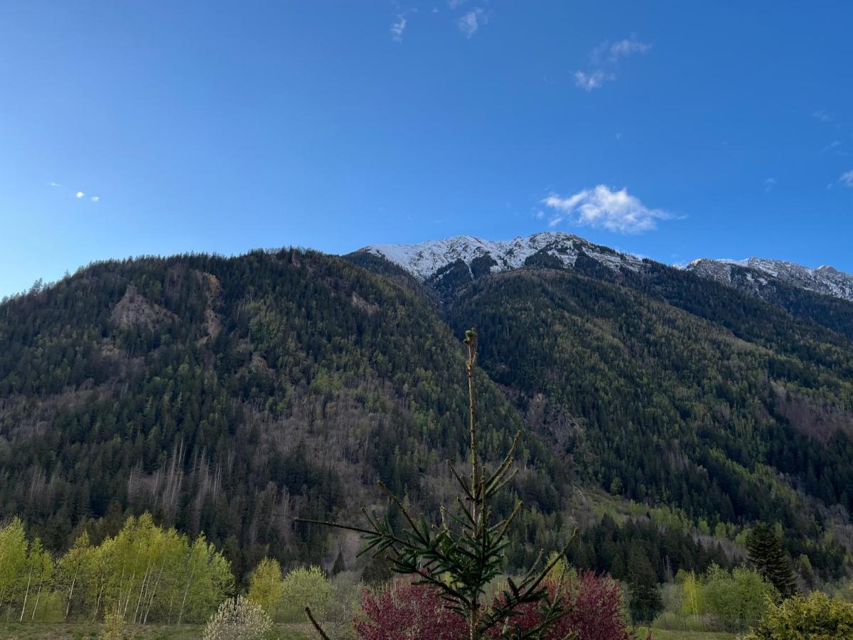 Vue générale sur la montagne ou vue sur la montagne depuis l'hôtel