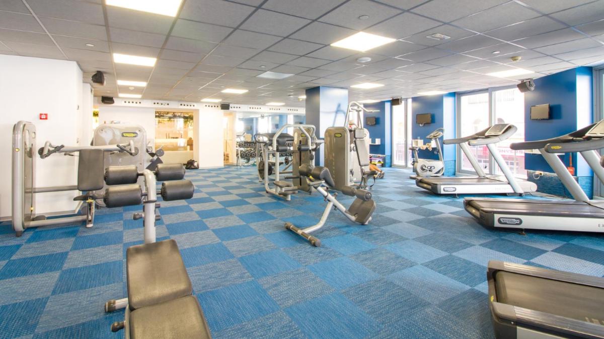 Gimnasio o instalaciones de fitness de SOLYMAR Gran Hotel