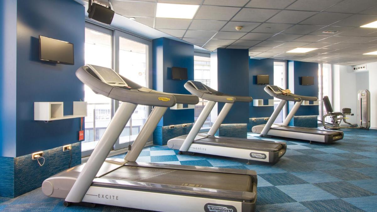 Gimnasio o instalaciones de fitness de SOLYMAR Gran Hotel