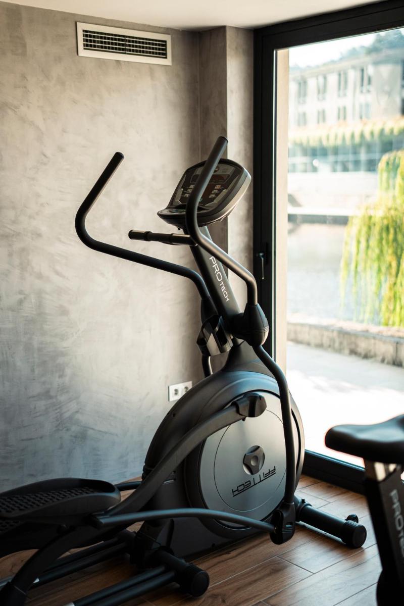 O centro de fitness e/ou as comodidades de fitness de Hotel Vouga