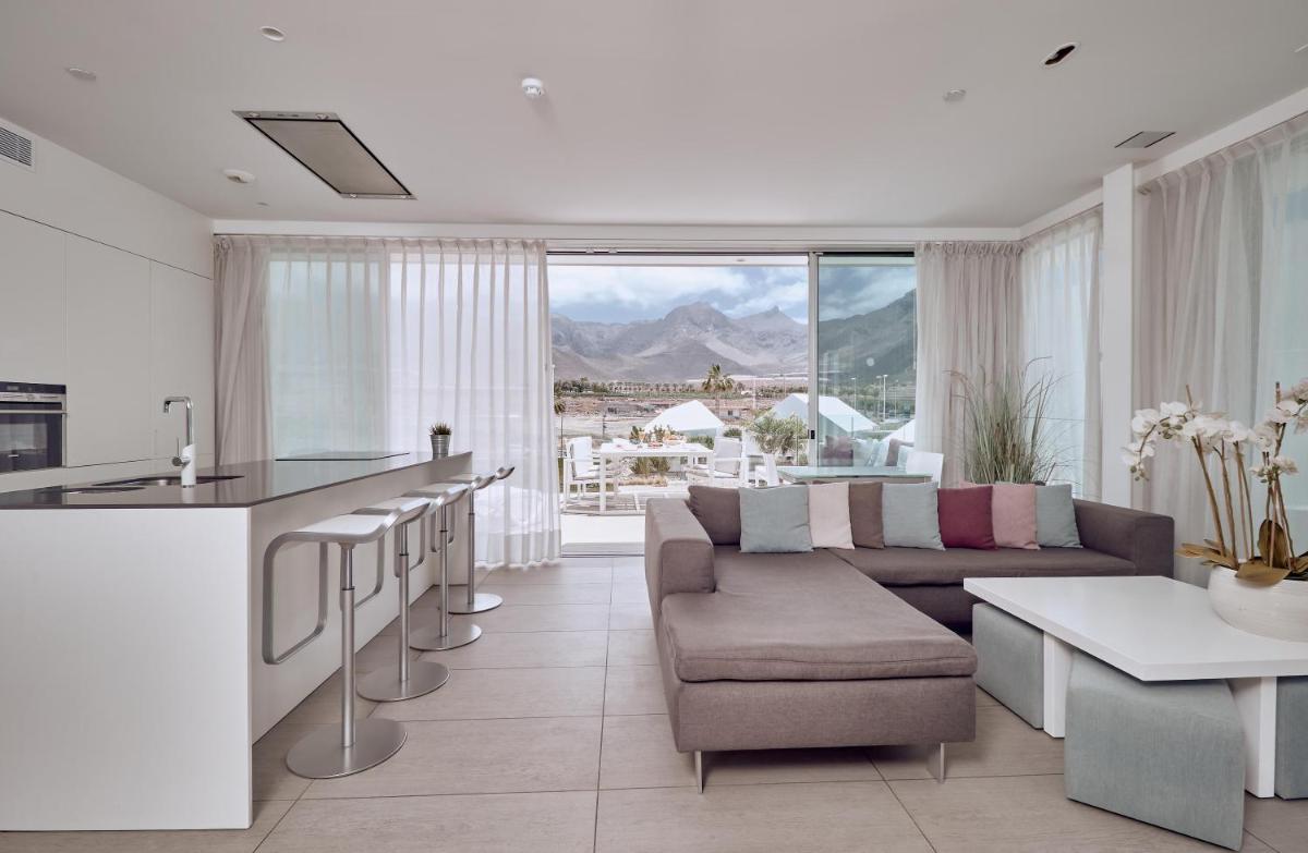 Zona de estar de Hotel Baobab Suites