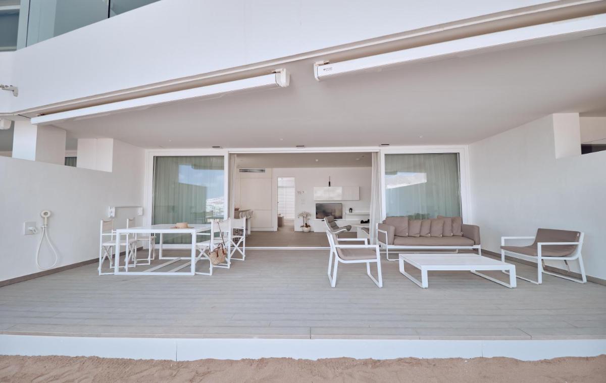 Un balcón o terraza de Hotel Baobab Suites