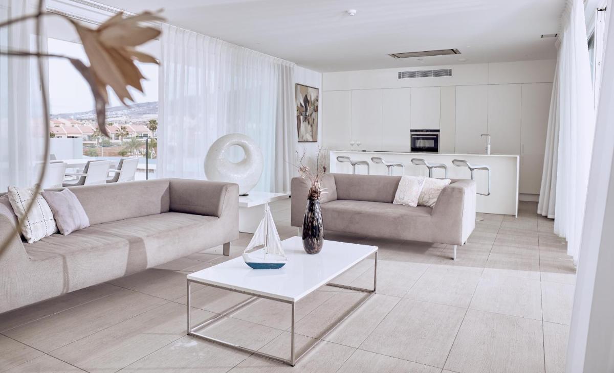 Zona de estar de Hotel Baobab Suites