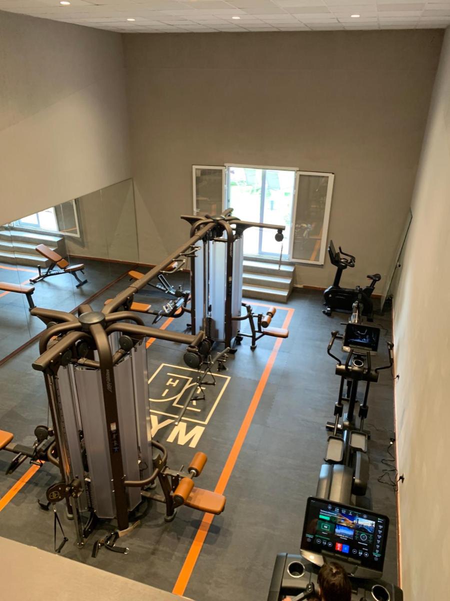 Gimnasio o instalaciones de fitness de Hotel Hita "Nature Experience" for all