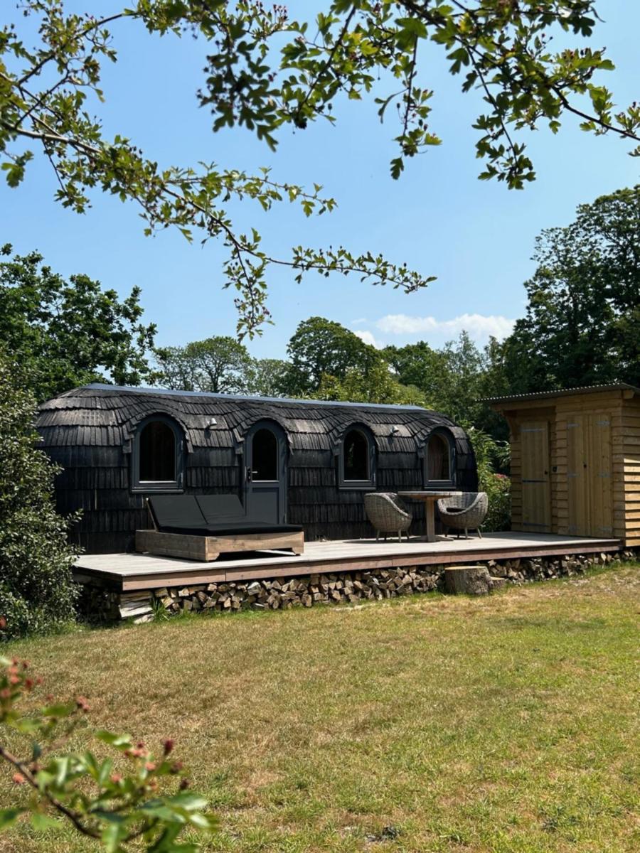 Jardin de l'établissement Les Pins de César - La campagne d'Etretat