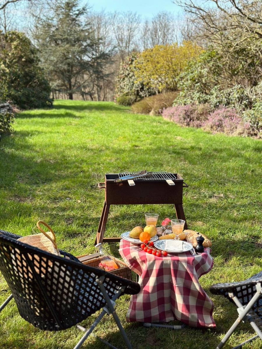 Jardin de l'établissement Les Pins de César - La campagne d'Etretat