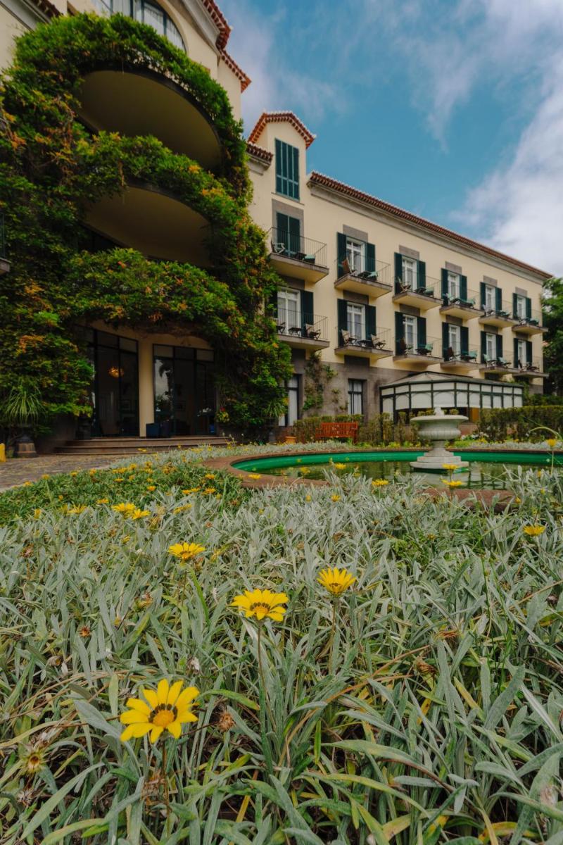 Um jardim no exterior de Quinta da Bela Vista