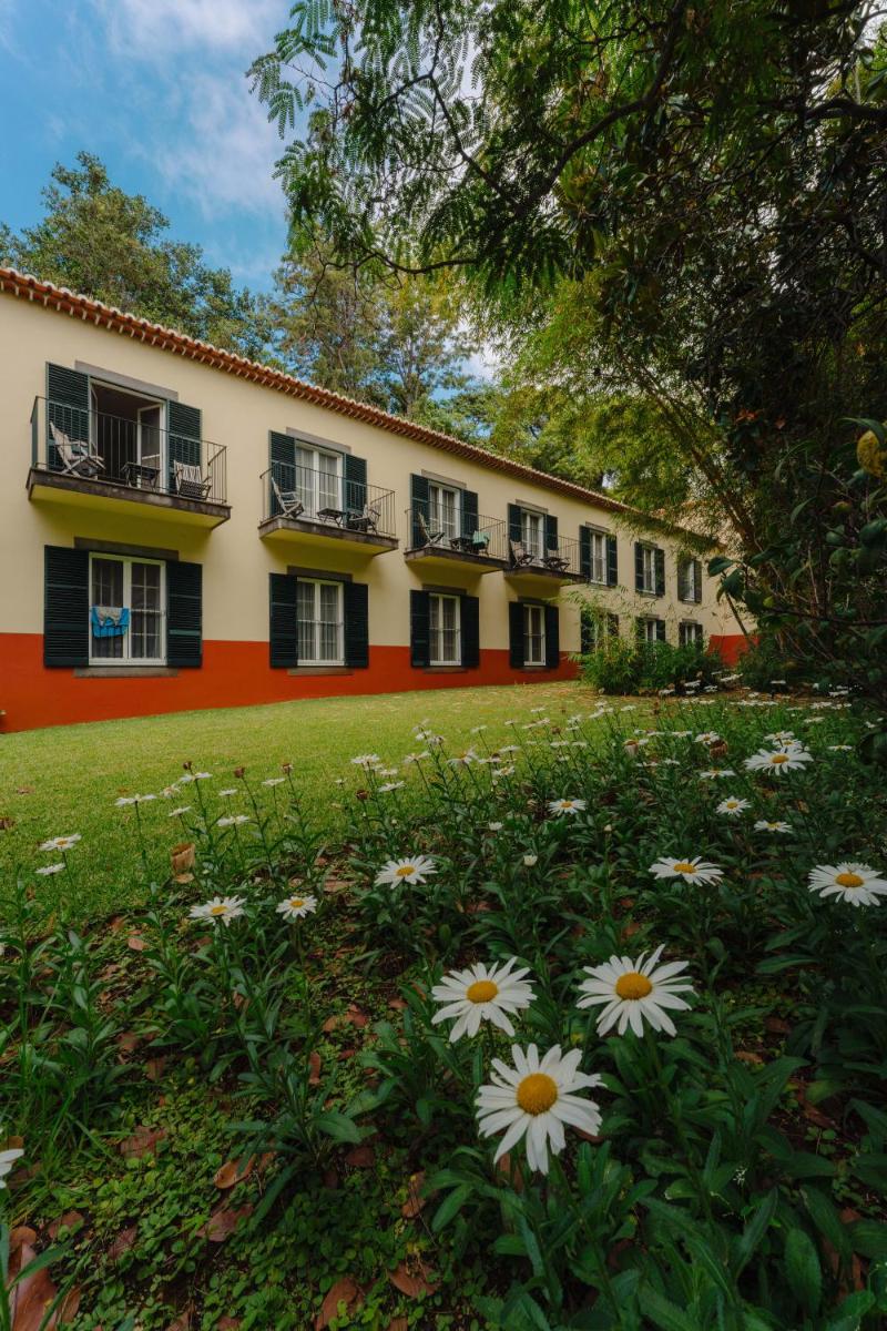 Um jardim no exterior de Quinta da Bela Vista