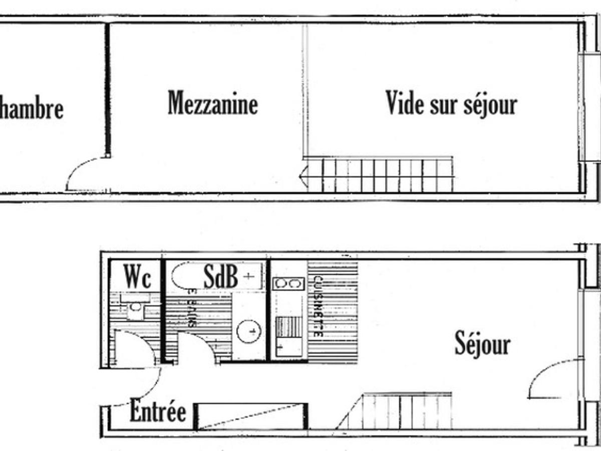 Les Saisies - 2 pièces mezzanine pour 7 pers avec balcon sud - FR-1-293-10 - Housity