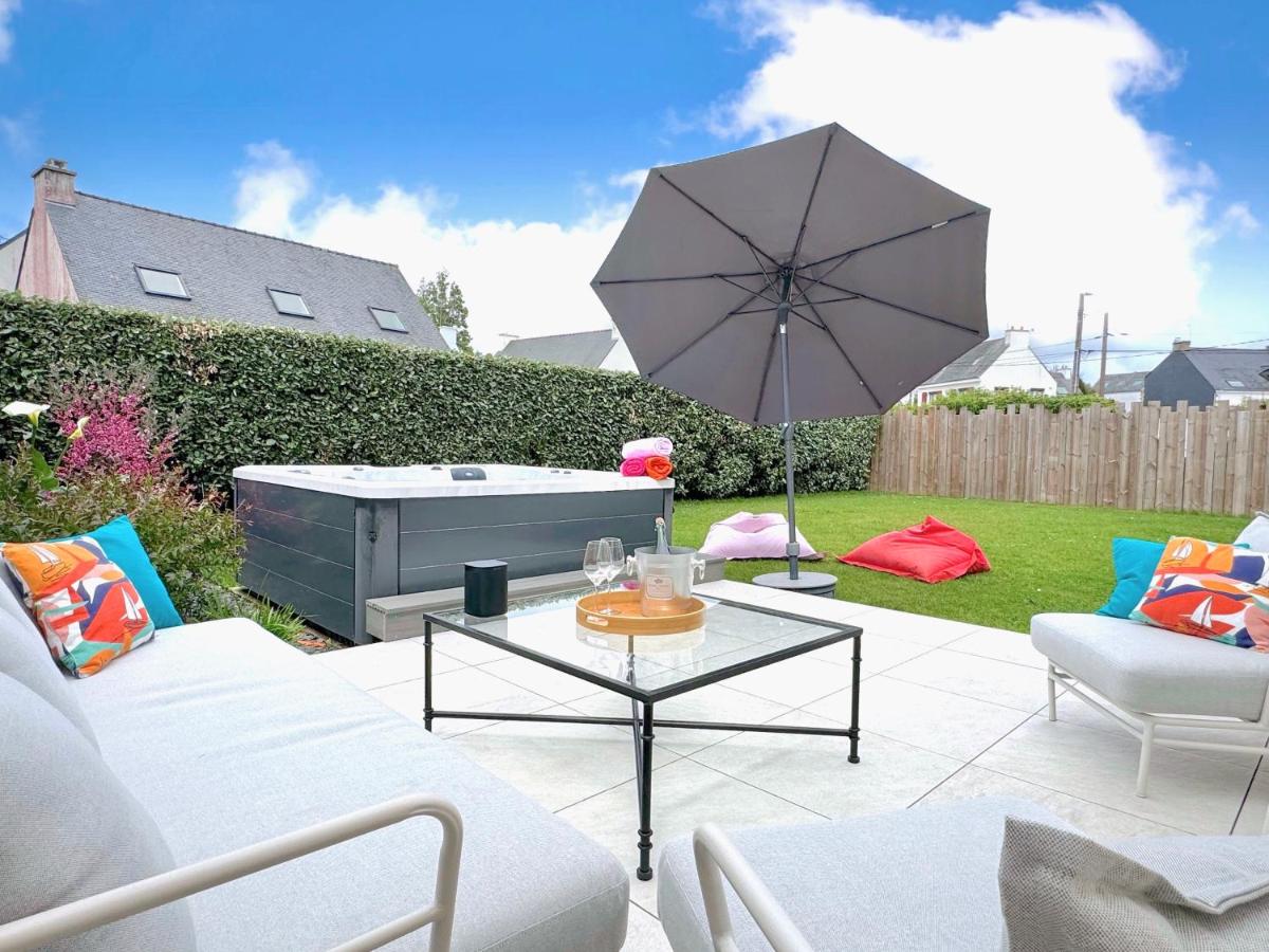 Kerlaouen - Maison avec jardin et spa - 5 min plage Carnac - Housity