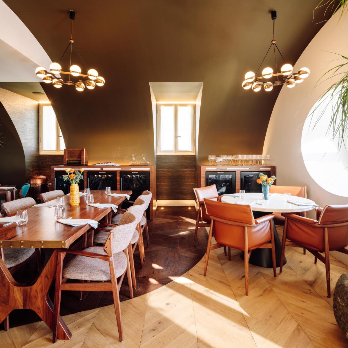 Uma área de estar em Bairro Alto Hotel
