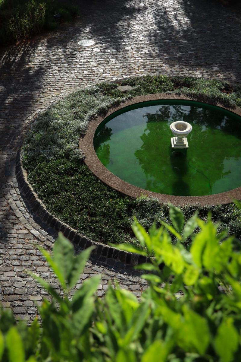 Um jardim no exterior de Quinta da Bela Vista