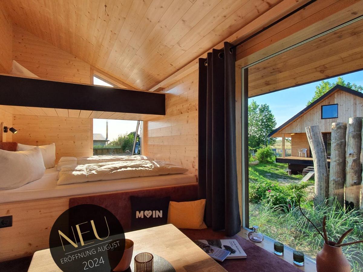 Werder Chalet -- COZYKOJE -- Ostsee Strand 150m I Sauna I eKamin I Tiny House mit Meerblick I 2 Pers und Kind I by 
