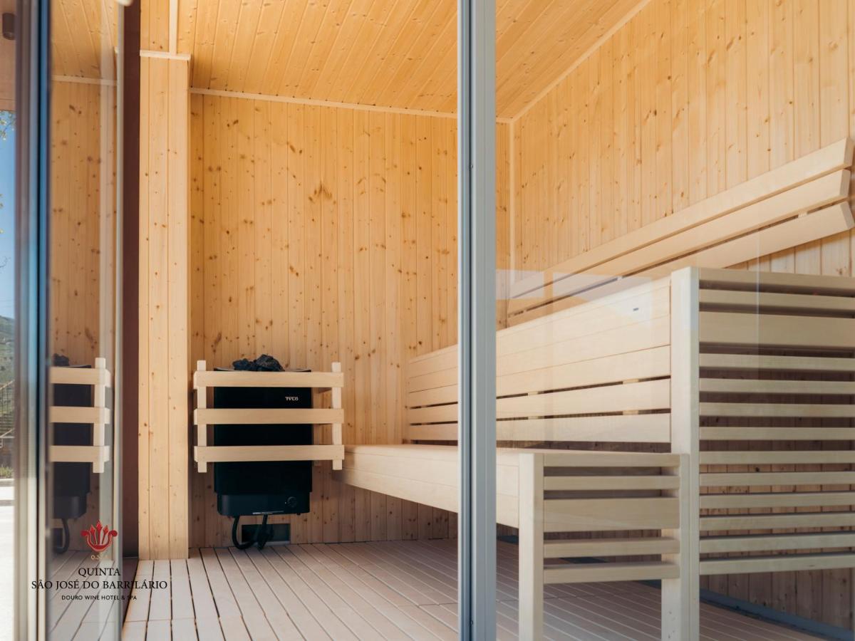 Uma cama ou camas num quarto em Barrilario Douro Wine Hotel e Spa - Quinta São Jose do Barrilario