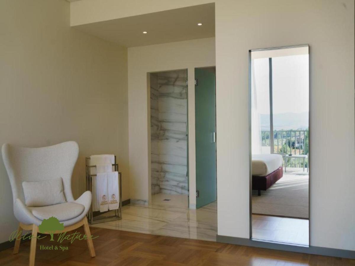 Uma área de estar em Olive Nature Hotel & SPA - Quinta Valle de Passos
