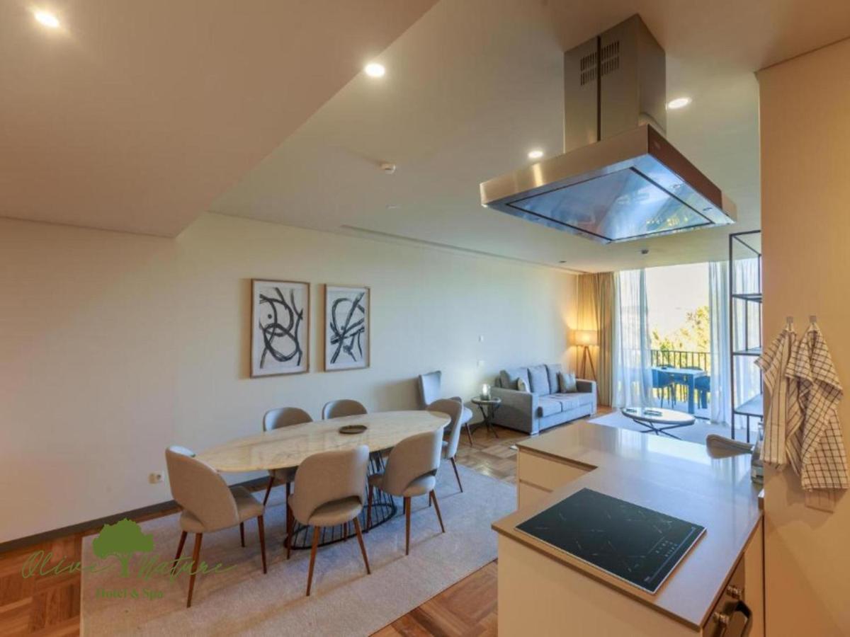 A cozinha ou kitchenette de Olive Nature Hotel & SPA - Quinta Valle de Passos