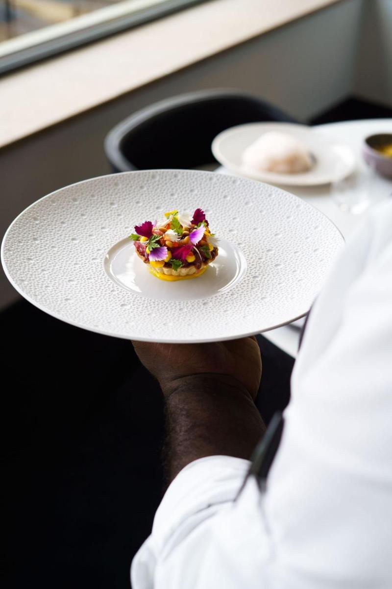 Nourriture dans l'hôtel ou à proximité