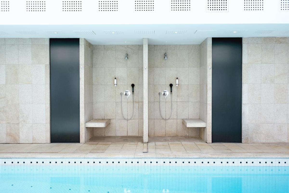 Salle de bains dans l'établissement L'Agapa Hôtel - Spa Codage