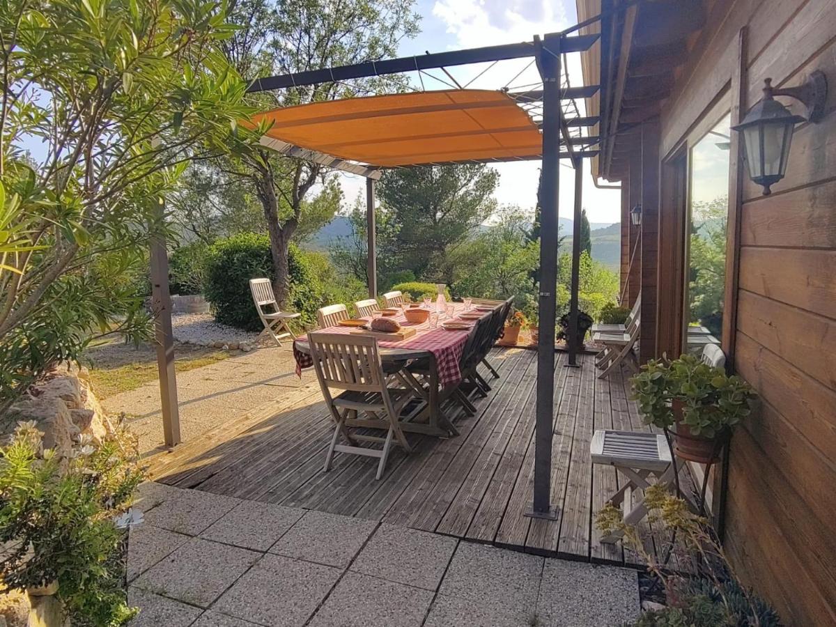 Les cigales magnifique maison en bois avec piscine - Housity