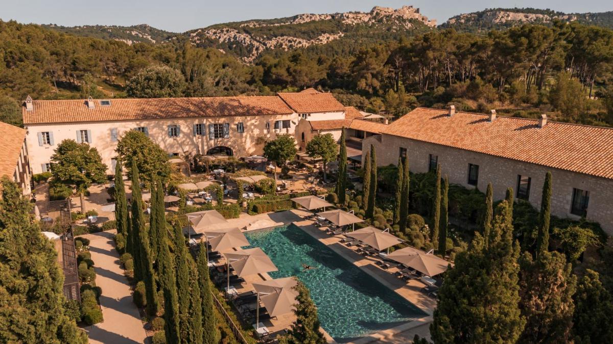 Vue générale sur la montagne ou vue sur la montagne depuis l'hôtel
