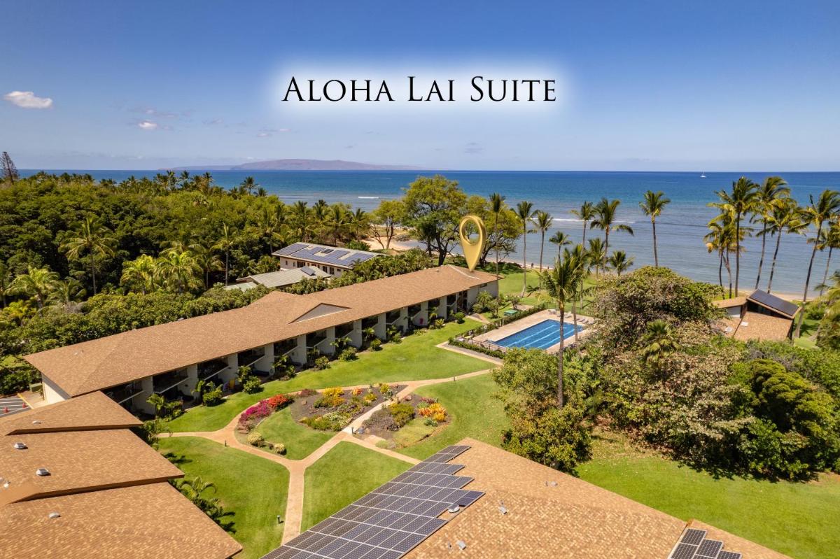 Waiohuli Beach Hale D227 - Aloha La'i - Oceanfront/1b1b/Wifi/AC/Cable/Pool/Extras - Housity