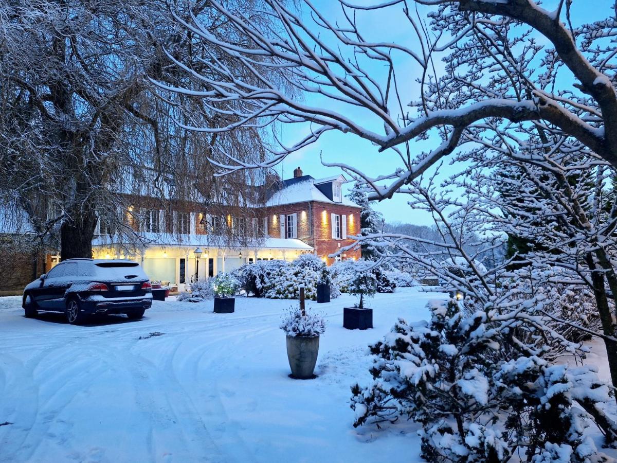 L'établissement Domaine de Joinville & Spa en hiver