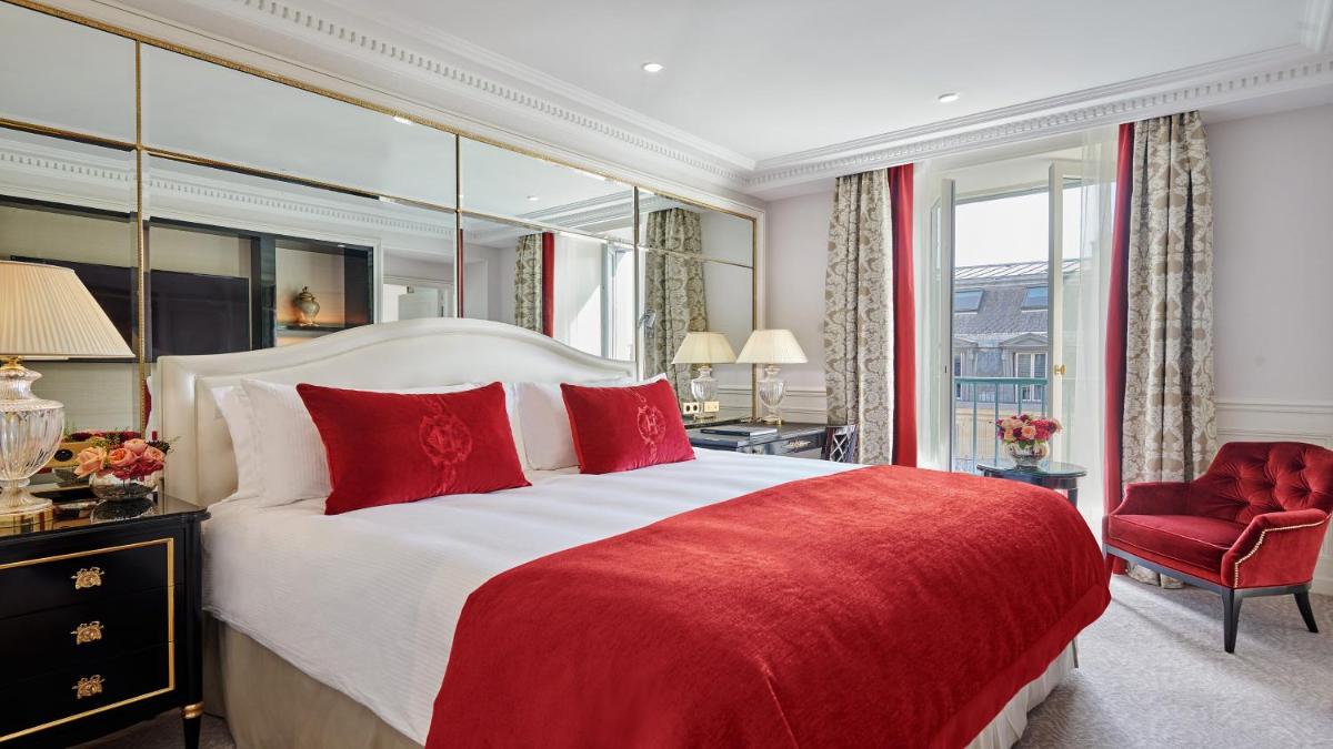Un ou plusieurs lits dans un hébergement de l'établissement InterContinental Paris Le Grand by IHG
