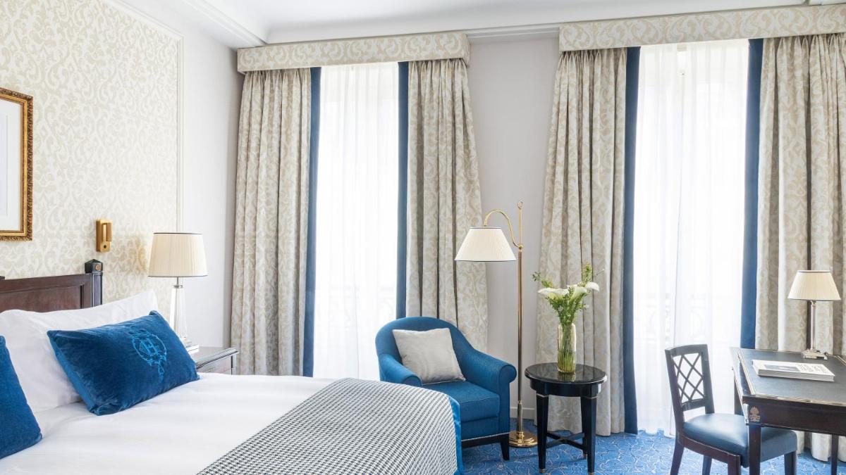 Un ou plusieurs lits dans un hébergement de l'établissement InterContinental Paris Le Grand by IHG